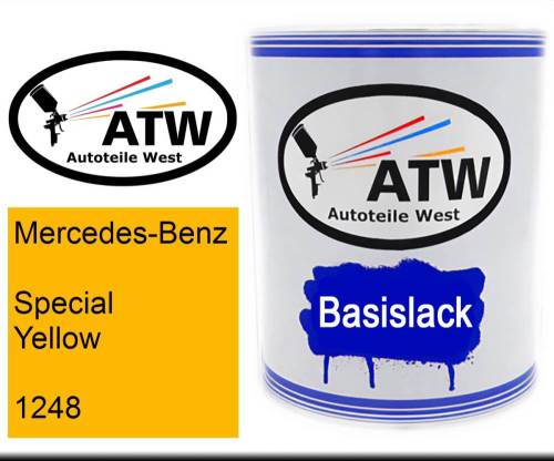 Mercedes-Benz, Special Yellow, 1248: 1L Lackdose, von ATW Autoteile West.